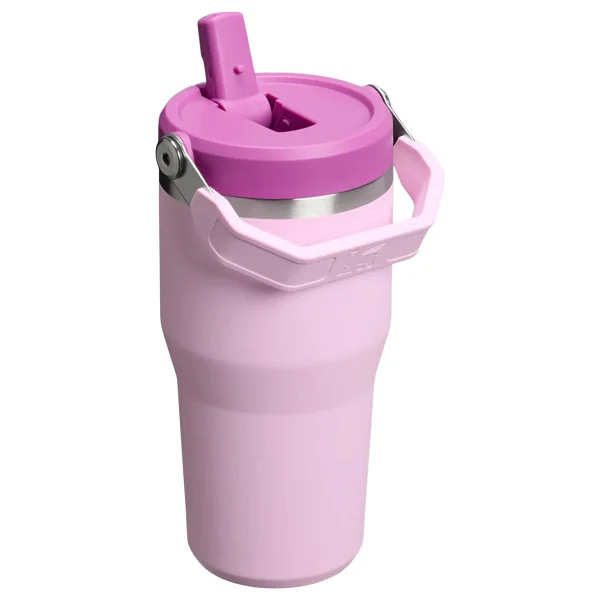 Stanley The Iceflow Flip Straw Kiraz Çiçeği 0.60 lt Pipetli Termos Bardak - Görsel 2