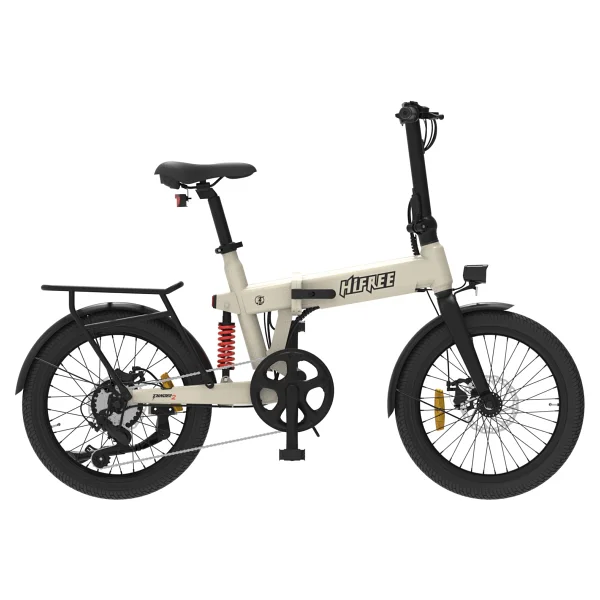 Hifree E-Cycle Elektrikli Bisiklet - Beyaz - Görsel 2