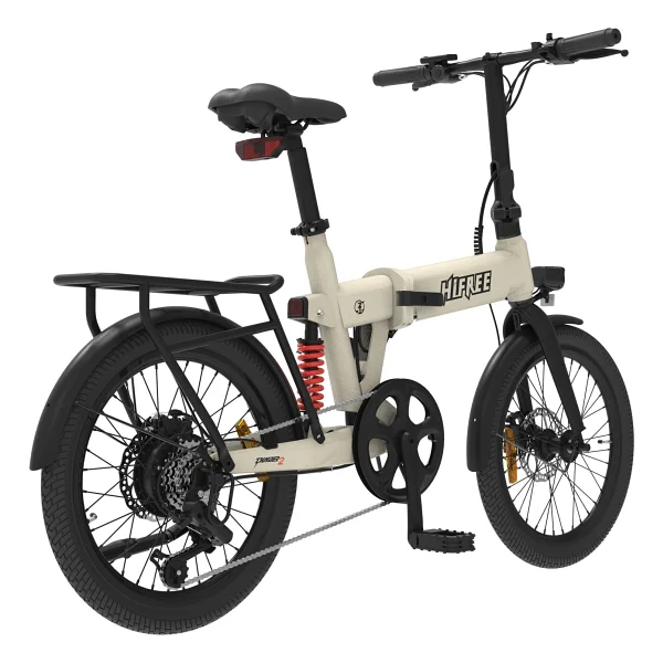 Hifree E-Cycle Elektrikli Bisiklet - Beyaz - Görsel 4