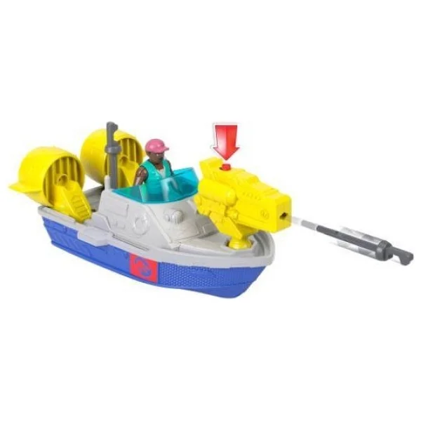 Imaginext Jurassic World Rebirth Aquachomp Chase Mosasaurus JFR23 - Görsel 5