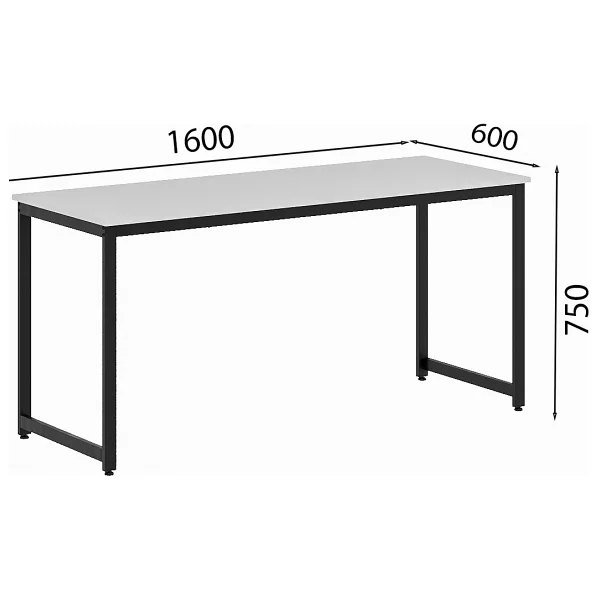 Oyuncu Masası - Bilgisayar Masası - Gamer Masası - Gaming Masa 60X160 cm - Siyah Siyah - Görsel 4