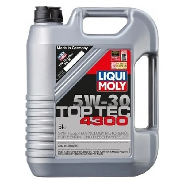 Liqui Moly Top Tec 4300 5W-30 5 lt Motor Yağı - 2024 - Görsel 4