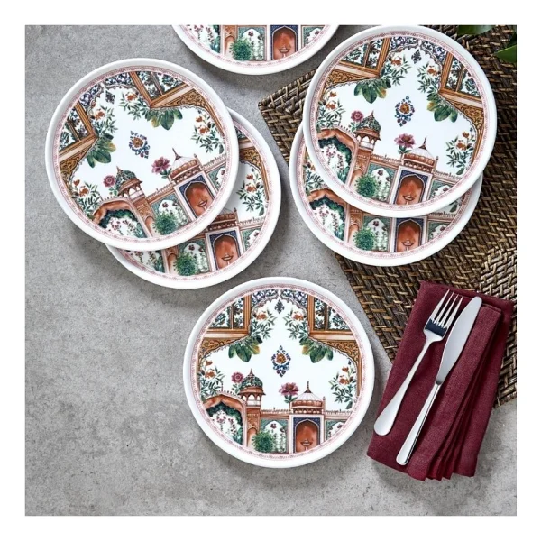 Fecra Nakkaş 20 cm 6'lı Pasta Tabağı - Görsel 2