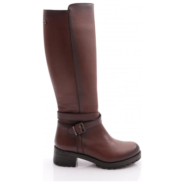 Dgn 26990-1 Kadin Çizme - 36 - Taba - Görsel 7