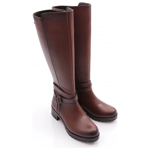 Dgn 26990-1 Kadin Çizme - 36 - Taba - Görsel 2