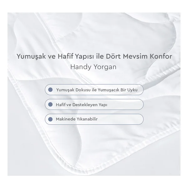 Yataş Handy Roll Pack 195x215 cm Çift Kişilik Yorgan - Görsel 6
