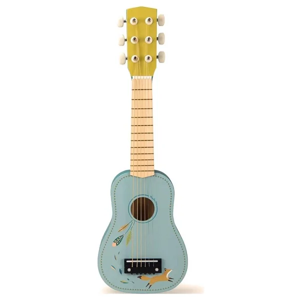 Moulin Roty Tilki Desenli Ahşap Gitar - Görsel 3
