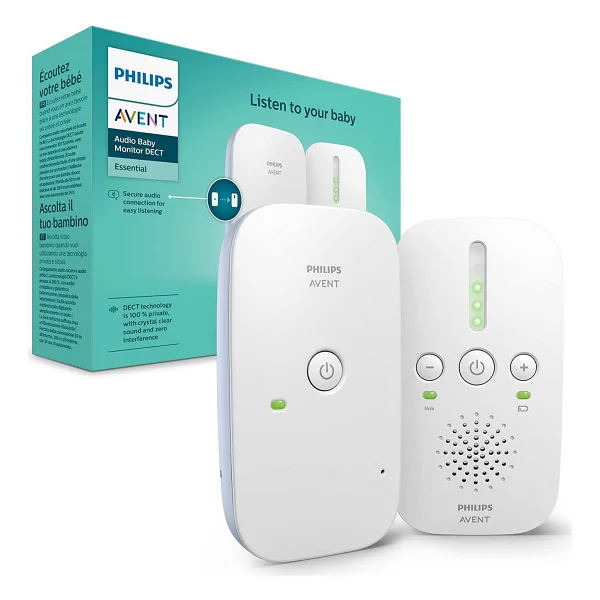 Philips Avent Dect Bebek Telsizi SCD502/26 300 Metre Menzil ile Güvenli Bağlantı Özellikleri - Görsel 5