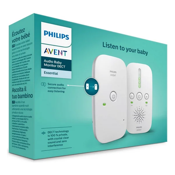 Philips Avent Dect Bebek Telsizi SCD502/26 300 Metre Menzil ile Güvenli Bağlantı Özellikleri - Görsel 8