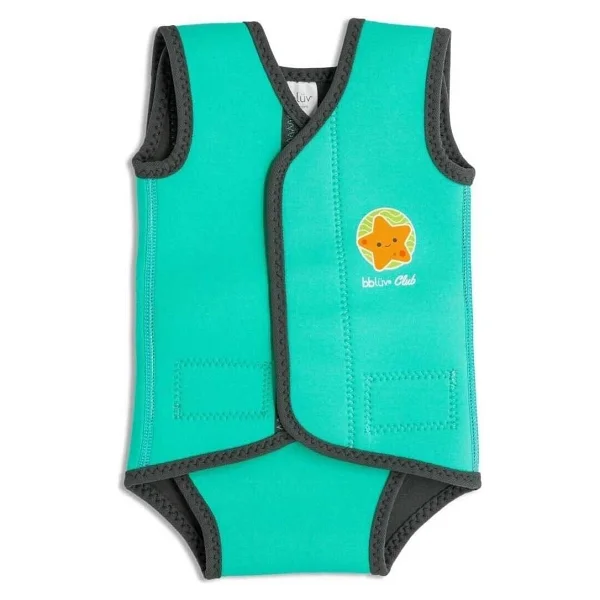 Bblüv Wraap Neoprene Dalış Kıyafeti Turkuaz (0-6 Ay) - 0 - 6 Ay - Görsel 6