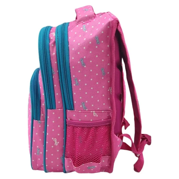 Waddell 5004 Benekli Unicorn Desenli Pembe Beslenme + İlkokul Sırt Çantası - Görsel 2