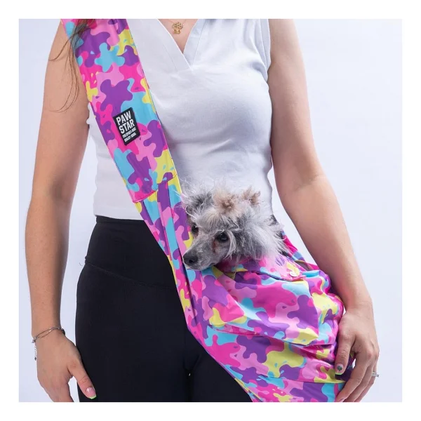 Pawstar Avocado Crossbody Küçük Irk Köpek Taşıma Çantası 50X15x20 Cm - Görsel 8