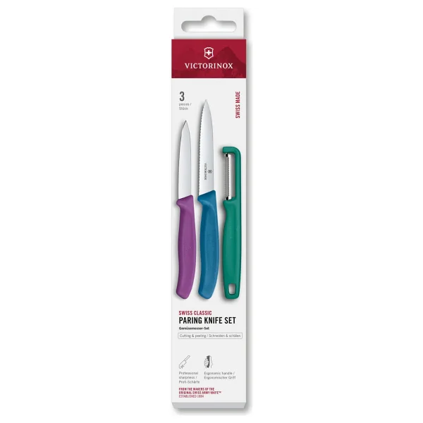 Victorinox Swiss Classic 6.7113.33 3'lü Soyacak ve Bıçak Seti - Görsel 4