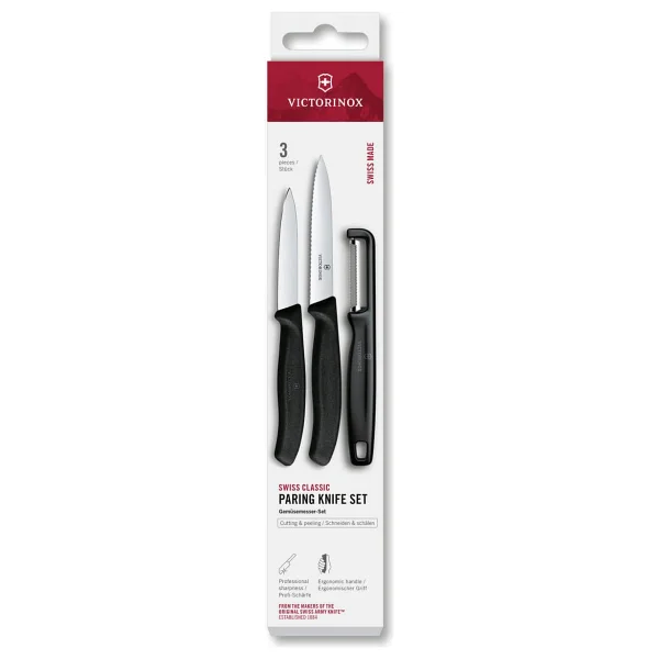 Victorinox Swiss Classic 6.7113.33 3'lü Soyacak ve Bıçak Seti - Görsel 2