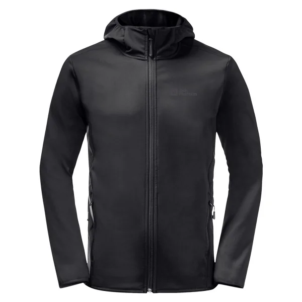 Jack Wolfskin Bornberg Hoody 1307471-6000 Kapüşonlu Erkek Softshell Mont - Görsel 7