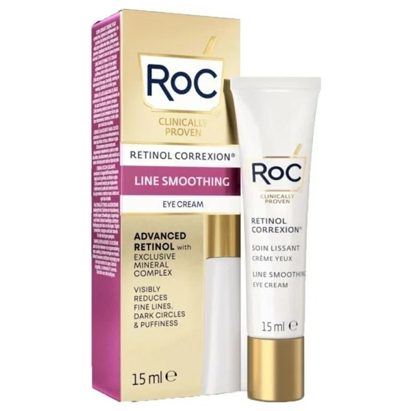 ROC Retinol Correxion Line Smoothing Eye Kırışıklık Karşıtı Göz Kremi 15 ml - Görsel 2