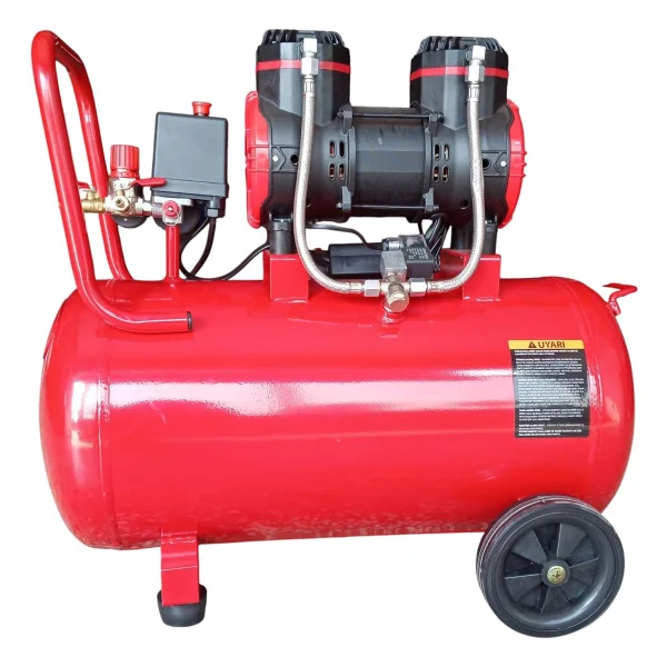Akdeniz JN1500A 2 Hp 50LT Kompresör Sessiz Yağsız - Görsel 2