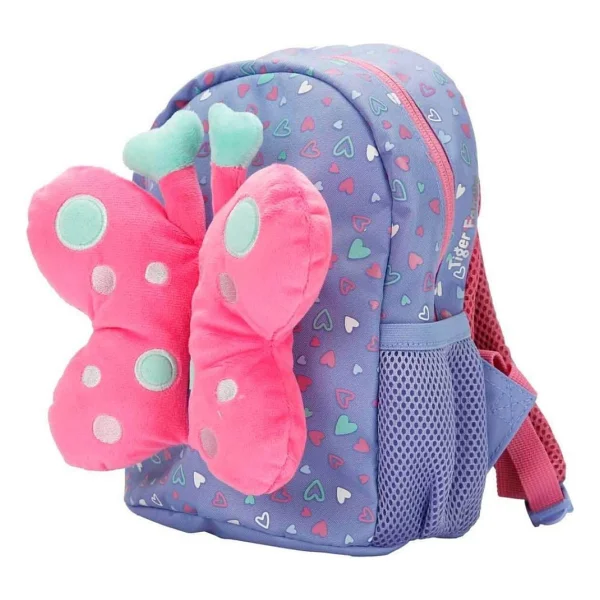 Nessiworld Peluş Kelebekli Mor Anaokulu Çantası - Görsel 2