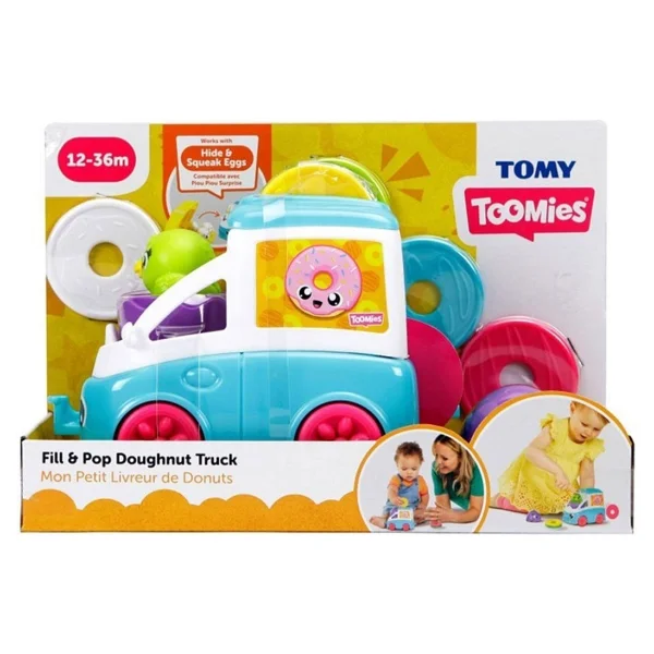 Tomy Toomies Yumurta Kamyonu - Görsel 6