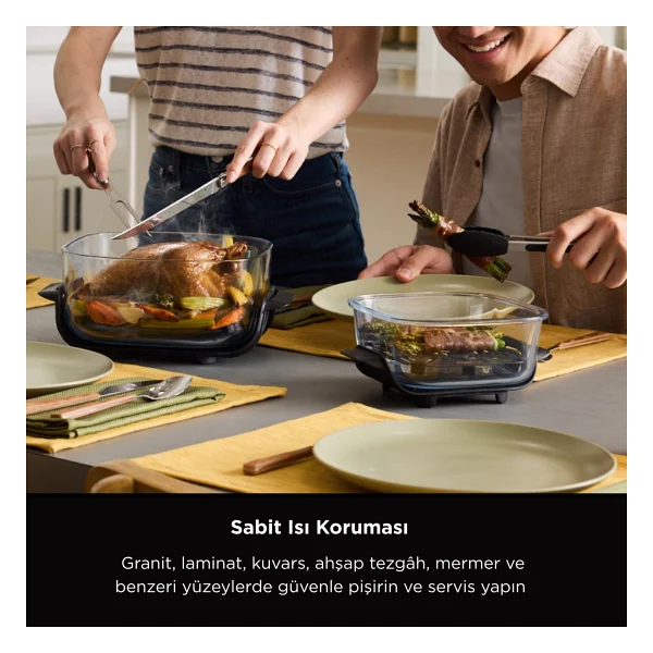 Ninja Crispi 4in1 Gri Yağsız Fritöz - Görsel 7