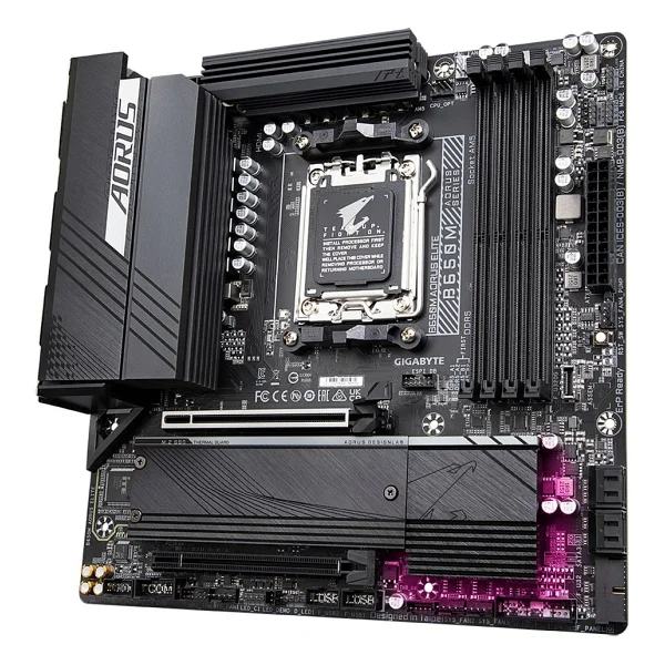 Gigabyte B650M Aorus Elite AMD AM5 DDR5 Micro ATX Anakart - Görsel 4