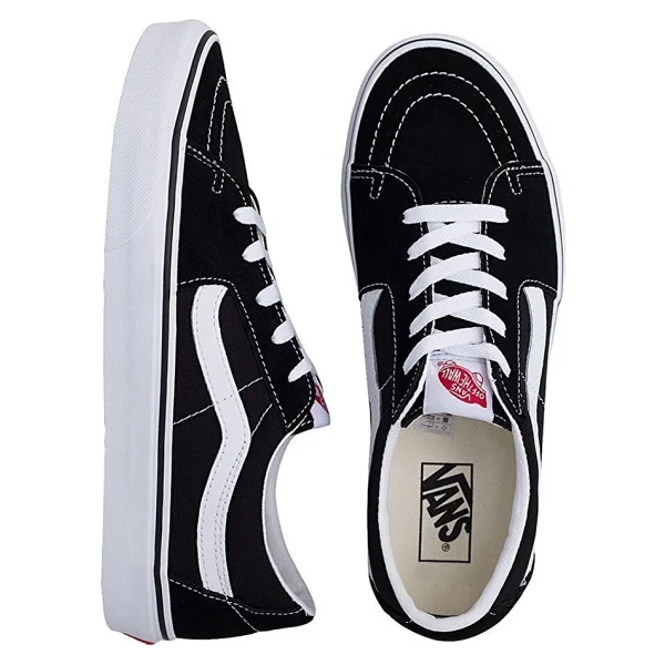 Vans SK8-Low VN0A4UUKB7S1 Siyah-Beyaz Spor Ayakkabı - Görsel 2