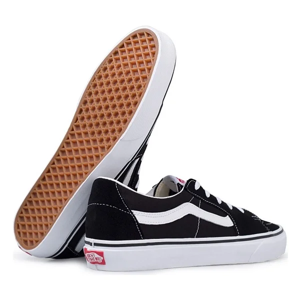 Vans SK8-Low VN0A4UUKB7S1 Siyah-Beyaz Spor Ayakkabı - Görsel 3