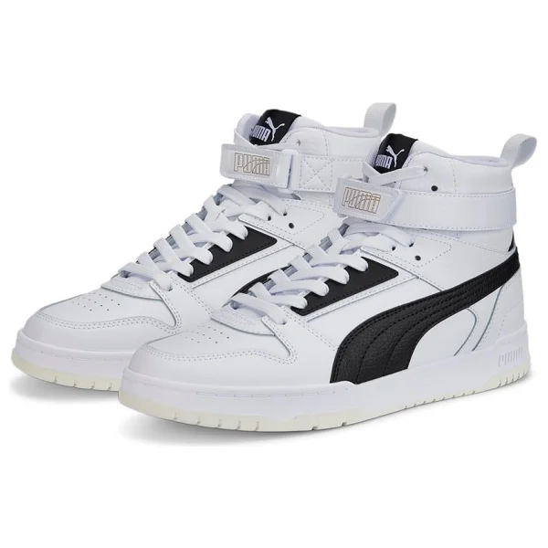 Puma RBD Game 385839-01 Beyaz-Siyah Spor Ayakkabı - Görsel 2