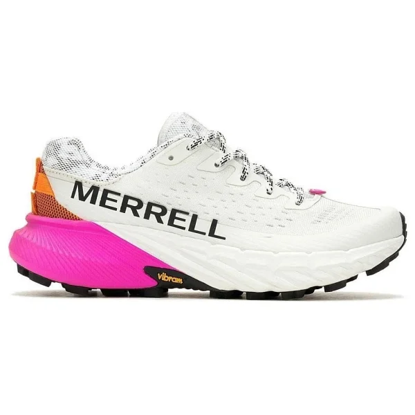 Merrell Agility Peak 5 J068234 Beyaz-Pembe Kadın Koşu Ayakkabısı - Görsel 6