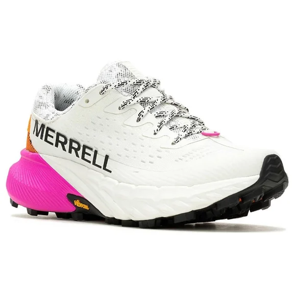 Merrell Agility Peak 5 J068234 Beyaz-Pembe Kadın Koşu Ayakkabısı - Görsel 4