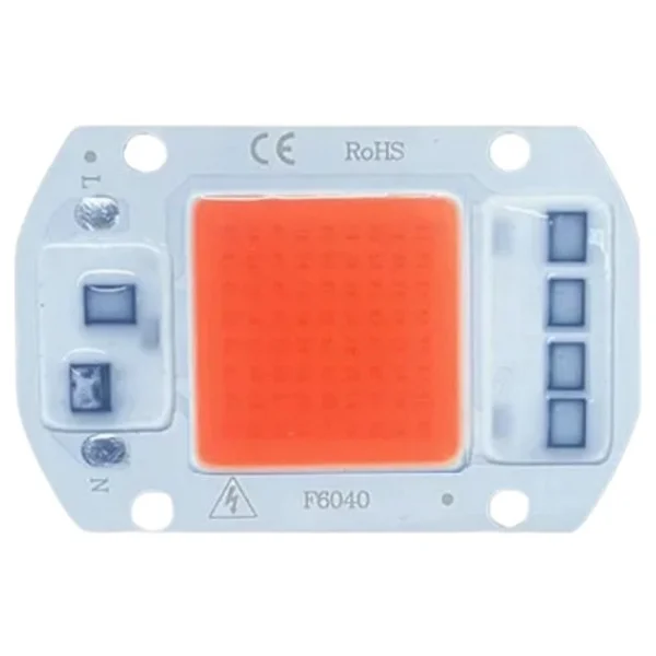 220V 50W Grow Led Full Spectrum Cob Led (Bitki Yetiştirme Ledi) - Görsel 6