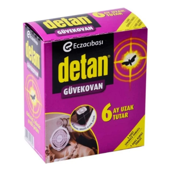 Detan Güvesavar Sachet 24 Adet Beyaz Sabun Kokulu - Görsel 2