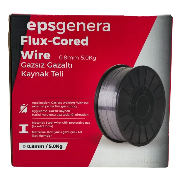 Eps Genera Epsk508 0.8Mm/5Kg Flux Gazsız Gazaltı Kaynak Teli - Görsel 2