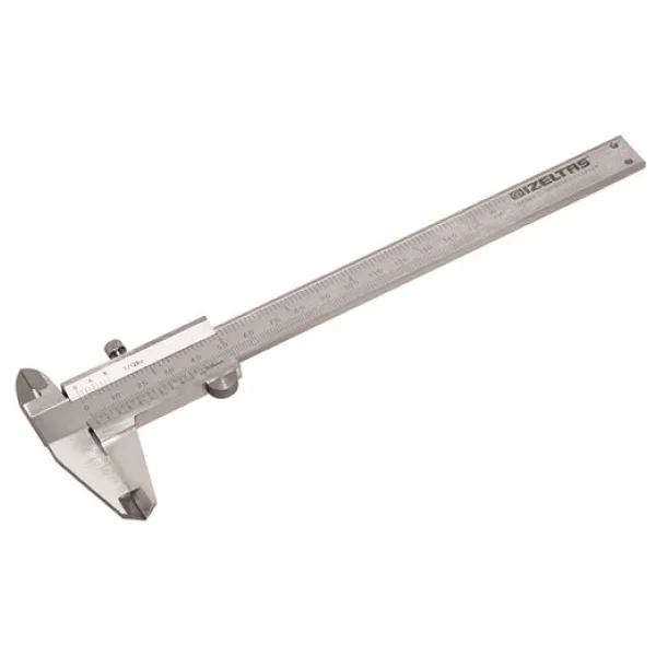 İzeltaş 0588750150 150 mm Sürgülü Stoplu Kumpas - Görsel 2