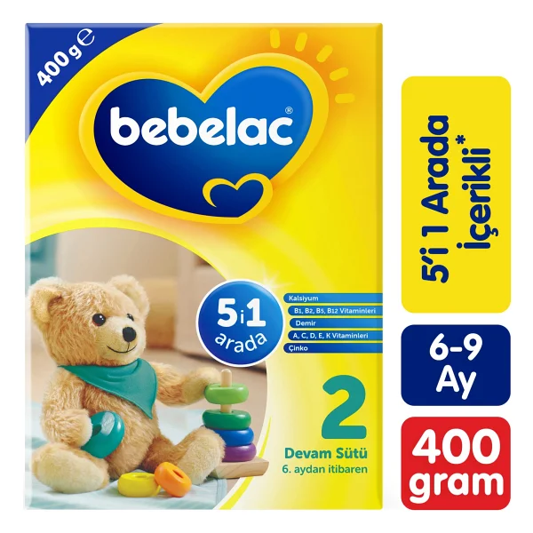 Bebelac 2 Devam Sütü 400 gr - Görsel 2