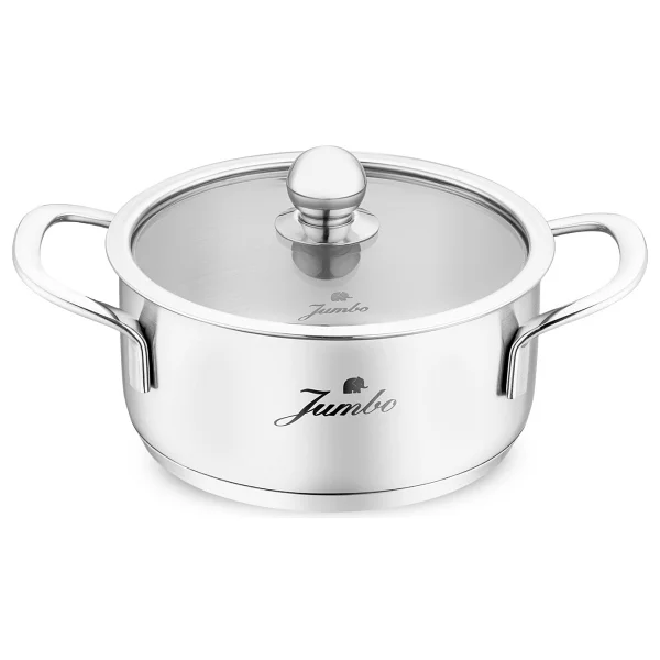 Jumbo New Baby Steel 6 Parça Mini Çelik Tencere Seti - Görsel 7