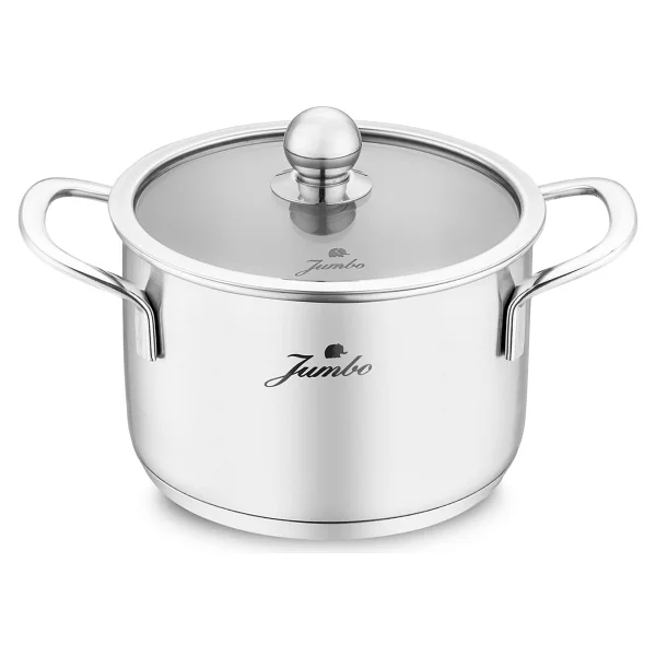 Jumbo New Baby Steel 6 Parça Mini Çelik Tencere Seti - Görsel 9