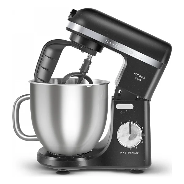 Karaca Mastermaid Chef Ultra M 2000 W Shiny Black 7 lt Hamur Yoğurma Makinesi - Görsel 7