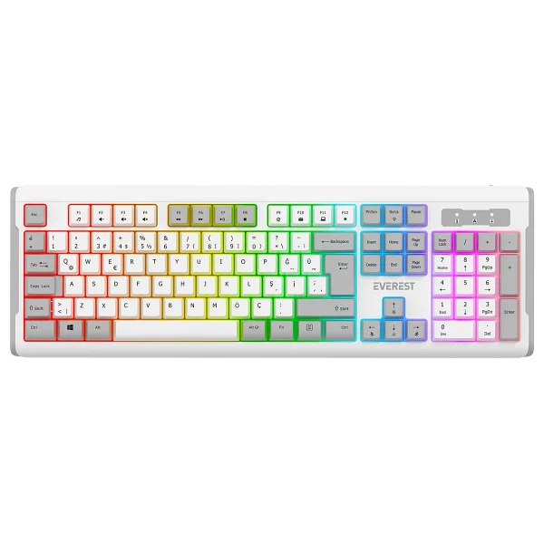 Everest KB-74 Q Kablolu Oyuncu Klavyesi - Görsel 8
