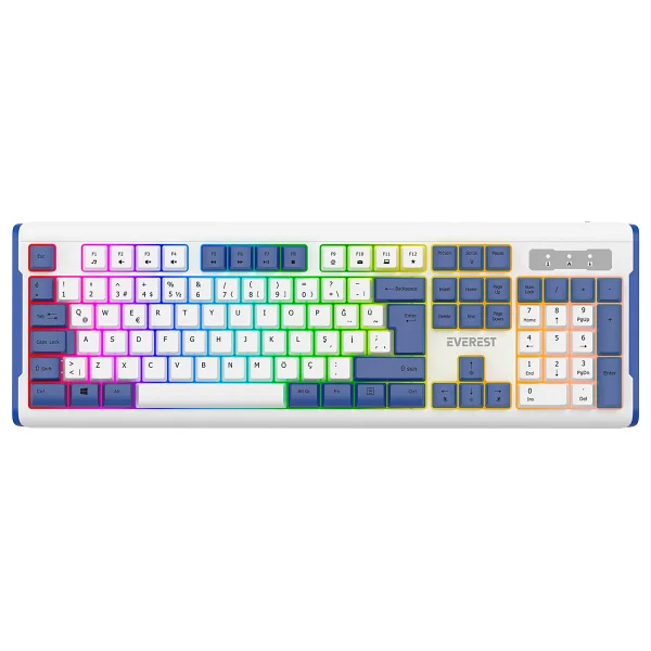 Everest KB-74 Q Kablolu Oyuncu Klavyesi - Görsel 7