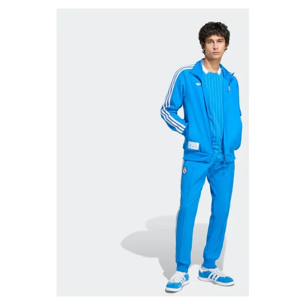 Adidas Real Madrid Terrace Icons Erkek Eşofman Üstü - Görsel 3