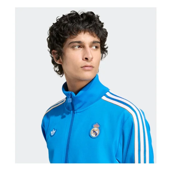 Adidas Real Madrid Terrace Icons Erkek Eşofman Üstü - Görsel 4