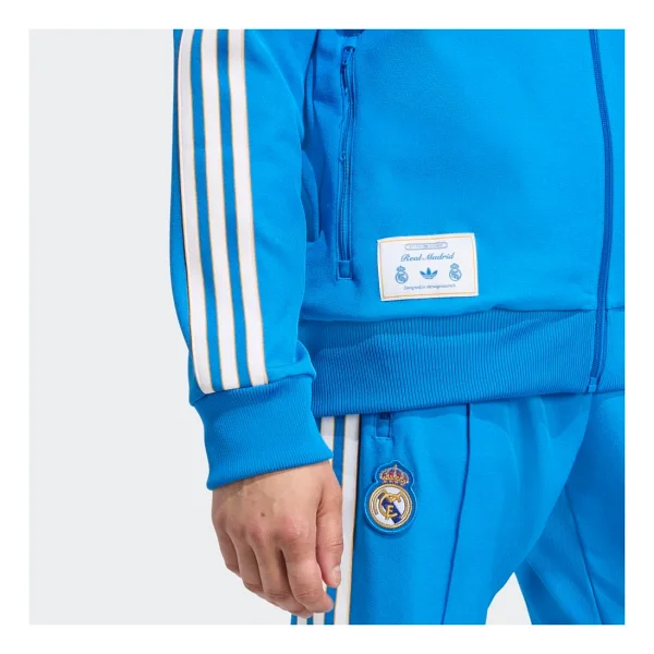 Adidas Real Madrid Terrace Icons Erkek Eşofman Üstü - Görsel 5