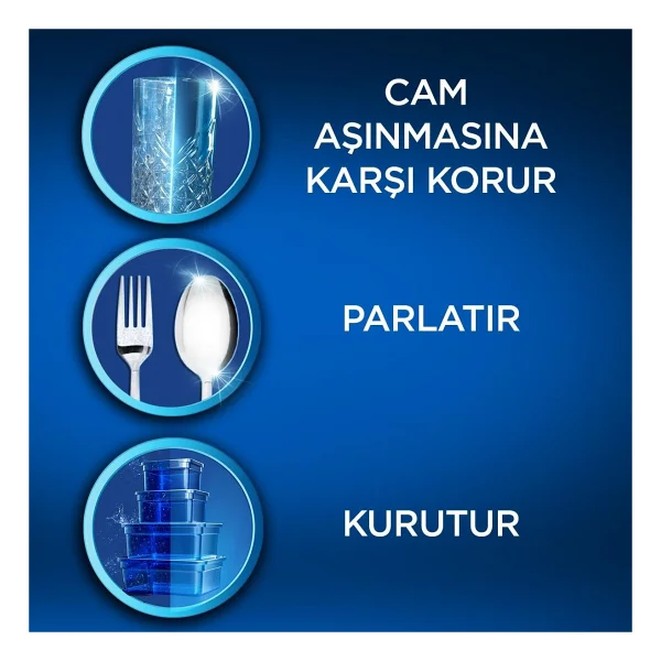 Finish Bulaşık Makinesi Parlatıcı & Kurutucu Sıvı Limon 800 ml x 2 - Görsel 3