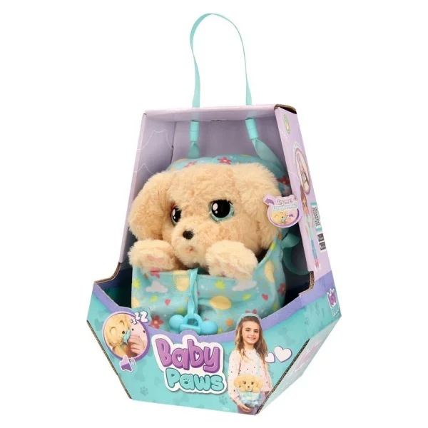 Baby Paws Sesli Peluş Labrador 20 cm BAW09000 - Görsel 3