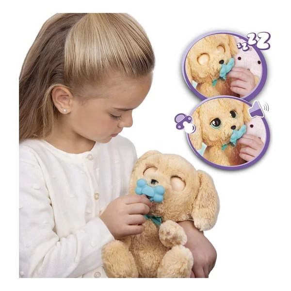 Baby Paws Sesli Peluş Labrador 20 cm BAW09000 - Görsel 5