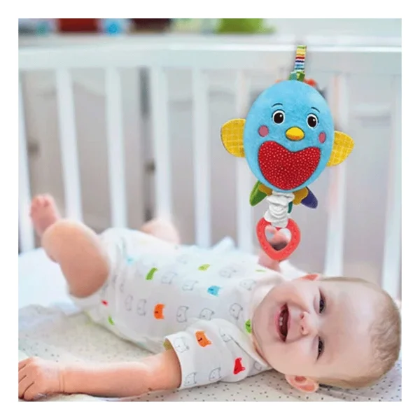 Clementoni Baby Müzikli Peluş Kuş 17794 - Görsel 9