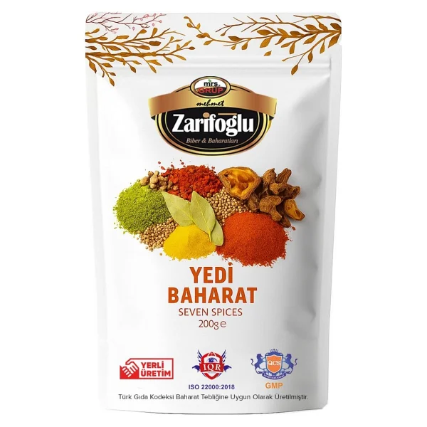 Zarifoğlu Yedi Baharat 200 gr - Görsel 3