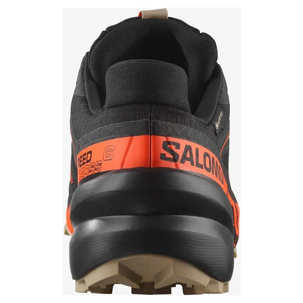 Salomon Speedcross 6 Gore-Tex L47879500 Siyah-Turuncu Erkek Koşu Ayakkabısı - Görsel 5
