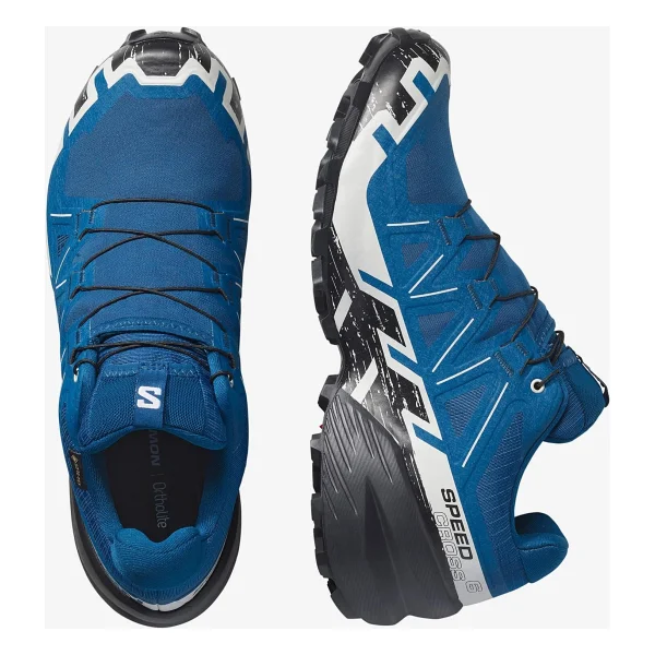 Salomon Speedcross 6 Gore-Tex L47764900 Mavi-Gri Erkek Koşu Ayakkabısı - Görsel 2